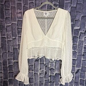 Princess Polly blouse with buttons